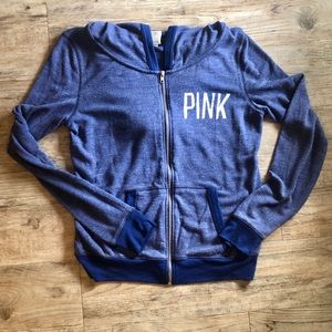 EUC 🌟 Victoria’s Secret PINK Zip Hoodie